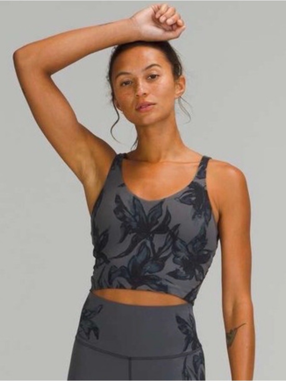 Lululemon Align Tank Top Size 12 Botanical Bloom Anchor Multi